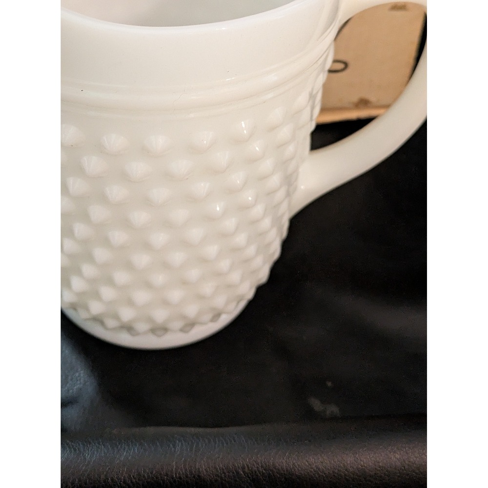 Anchor Hocking Milk White Hobnail Water Set 7 Piece Pitcher & Tumblers with Box - Picture 5 of 16